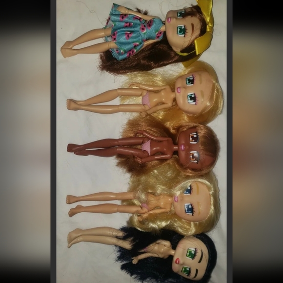 :* 13 used Boxy Girls Doll Lot of nude in good condition read description boxie - Picture 9 of 16